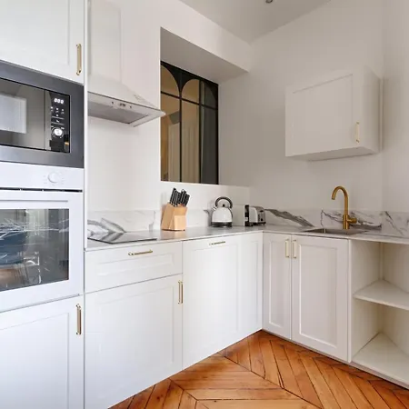 アパート Convivialite Pour 8 Personnes - Parc Monceau *