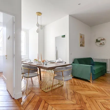 アパート Convivialite Pour 8 Personnes - Parc Monceau