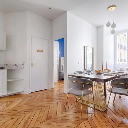 アパート Convivialite Pour 8 Personnes - Parc Monceau